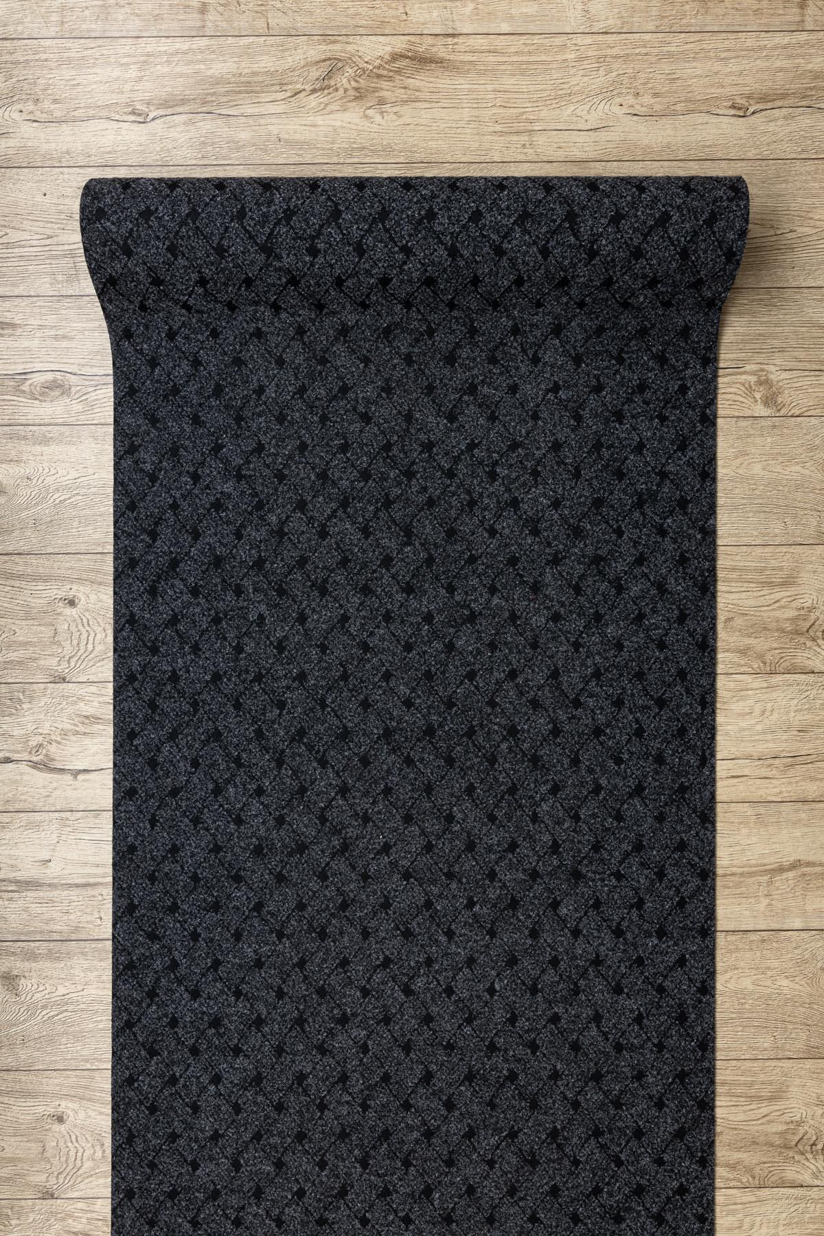 TÜRMATTE rutschfest VECTRA 200/160 cm - Anthrazit, Textil (200/160cm) - rugsX