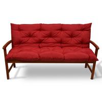 BANKAUFLAGE Flair BR 100/50cm Rot - Rot, Textil (100/10/100cm) - Beautissu 
