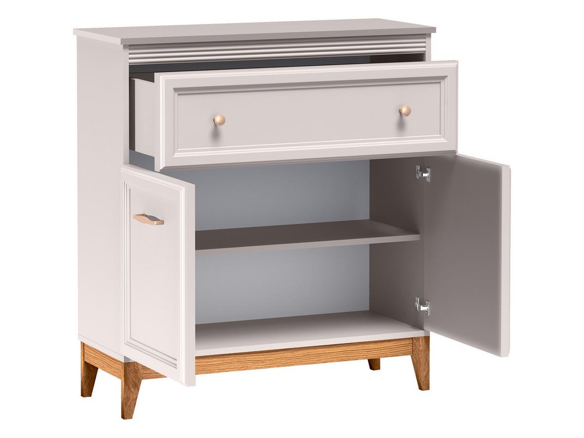 KOMMODE Windsor W-19 - Kaschmir/Goldfarben, Holz/Holzwerkstoff (92/100/35cm) - MIRJAN24