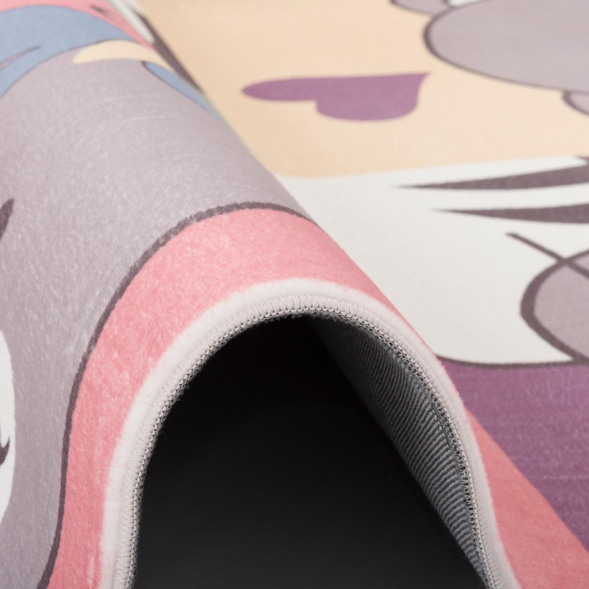 FELLTEPPICH PLUSH KIDS LUSTIGE TIERE - Multicolor, Textil (200/290cm) - Pergamon