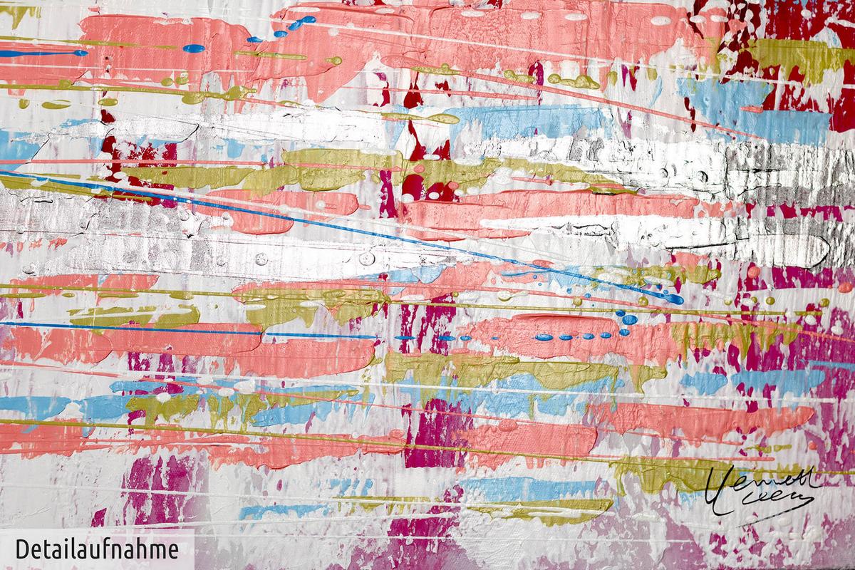 LEINWANDBILD 3-TEILIG Bunt 150/50 cm - Multicolor, Textil (150/50cm) - KUNSTLOFT
