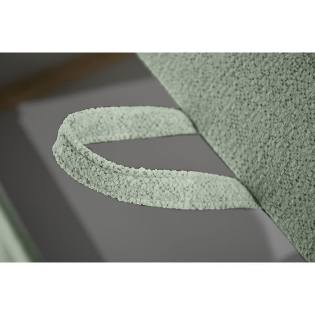 POLSTERBETT Topiq I 144/203/103 grün, Bouclé-Stoff - Grün, Holzwerkstoff (140/200cm) - Beautysofa