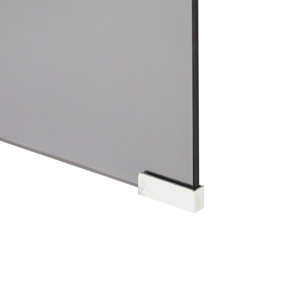 COUCHTISCH Schwarz Kendall - Schwarz, Glas (100/50/40cm) - Beliani