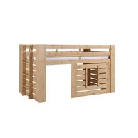 HOCHBETT Katha 215x115x97 aus Massivholz in Kiefer - Kieferfarben, Holz (90/200cm) - 58aufmkessel