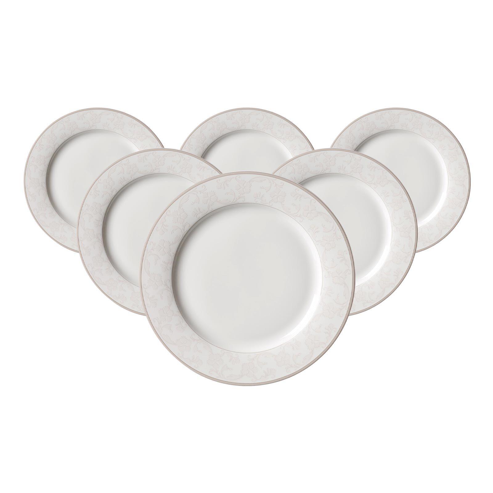 DESSERTTELLER Isabella beige ø 20,5 cm 6er Set - Beige, Keramik (20.5cm) - Ritzenhoff Breker