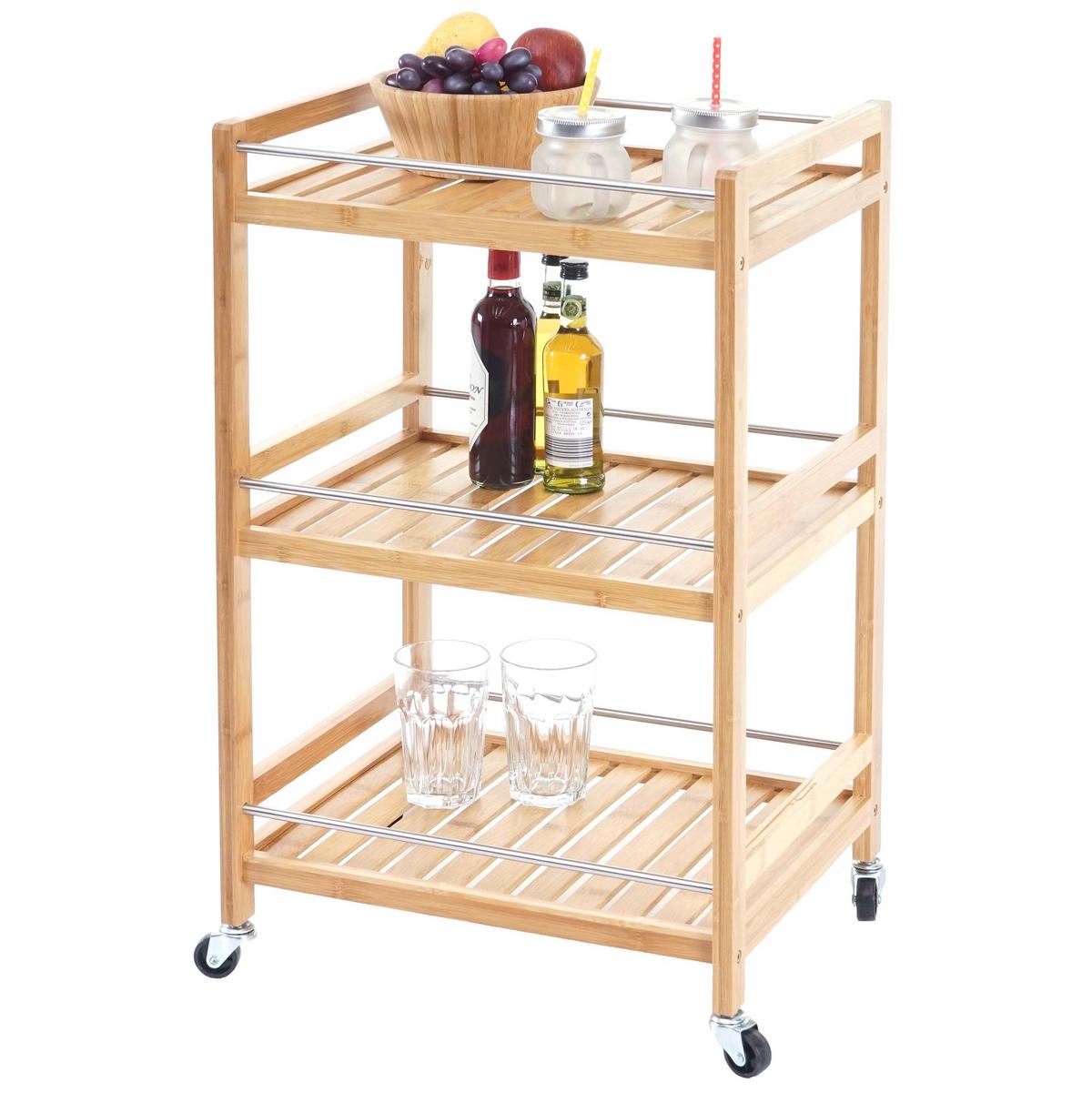 ROLLWAGEN Braun - Braun, Holz (46/76/38cm) - MCW