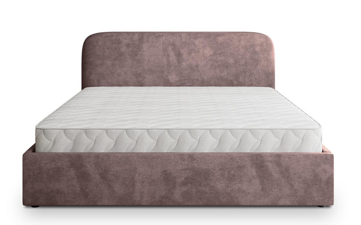 POLSTERBETT RENIVE K 120x200 cm mit Bettkästen - Rosa - Rosa, Holz/Textil - MASSENO