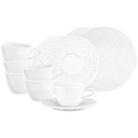 KAFFEESERVICE Nori Home weiß 18-tlg. - Weiß, Keramik (2/2/2cm) - Seltmann Weiden