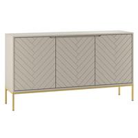 SIDEBOARD Daria Kaschmir - Kaschmir, Holzwerkstoff (151/103/39cm) - Petits-meubles