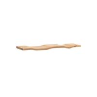 WANDREGAL LEVANTO, Akazie Massivholz, handgefertigt, 80 x 20 x 2,5 cm - Akaziefarben, Holz (80/2.5/20cm) - KADIMA DESIGN