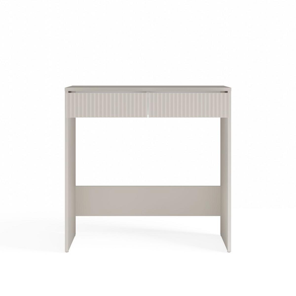 SCHREIBTISCH Slim Kaschmir 81/80/50 - Kaschmir, Holzwerkstoff (90/50/80cm) - RAUMHIRSCH FURNITURE