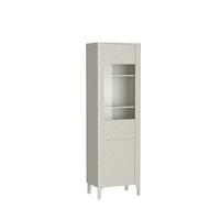 VITRINE ALICANTE 197 / 60 cm in Kaschmir - Kaschmir, Holzwerkstoff (60/197/40.5cm) - MASSENO