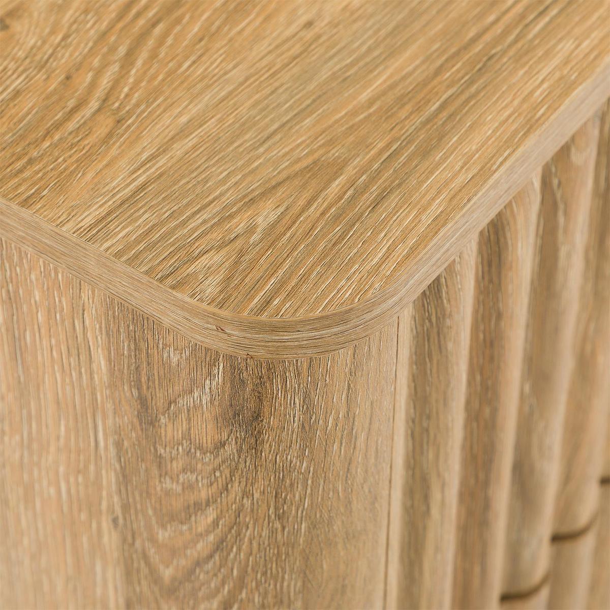 KOMMODE ELLA Eiche - Eichefarben, Holzwerkstoff (110/77/39cm) - IDIMEX