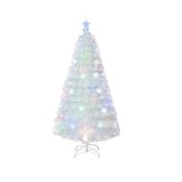 TANNENBAUM Weiß - Weiß, Kunststoff (150cm) - COSTWAY