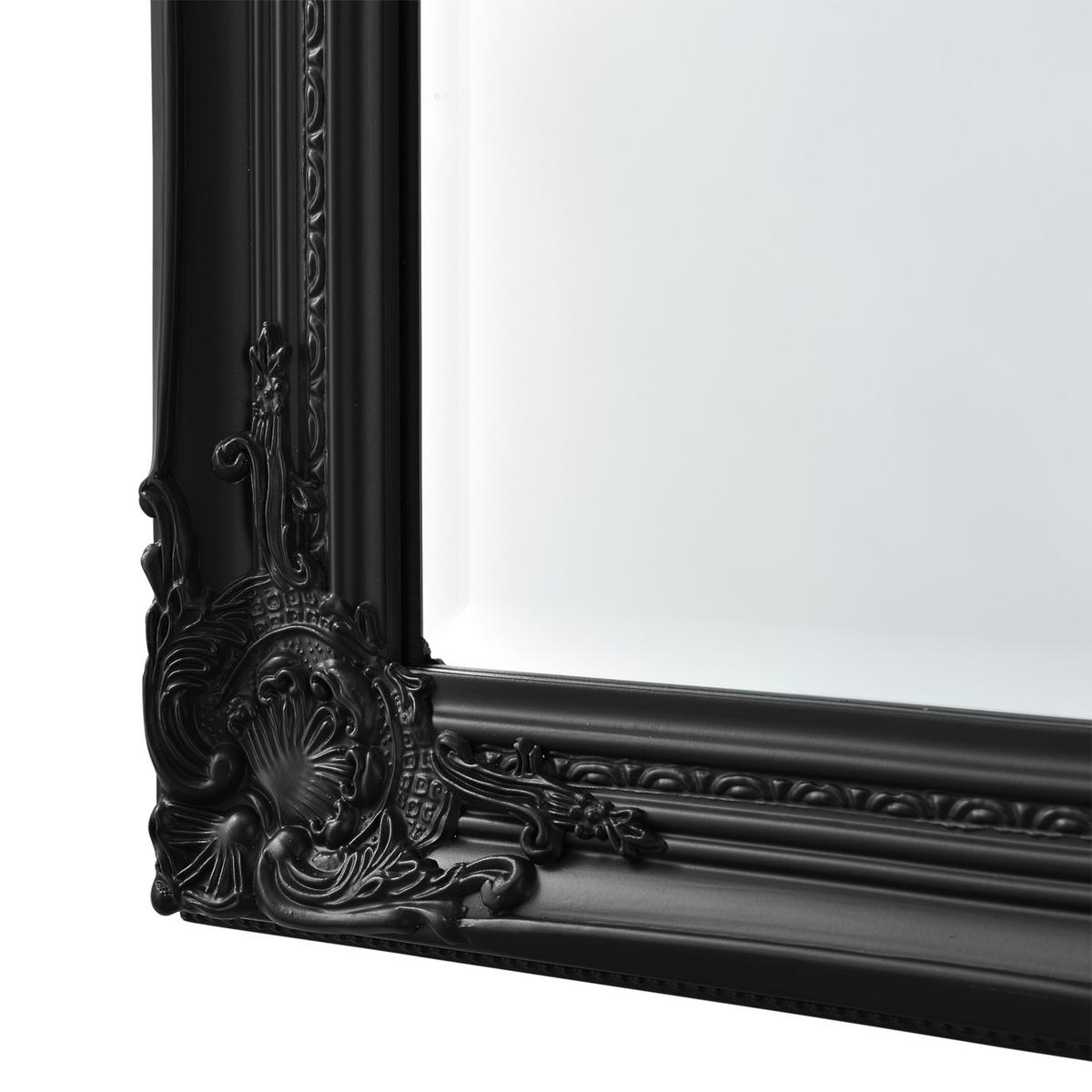WANDSPIEGEL Livorno - Schwarz, Glas/Holz (28.5/132/118cm) - [en.casa]
