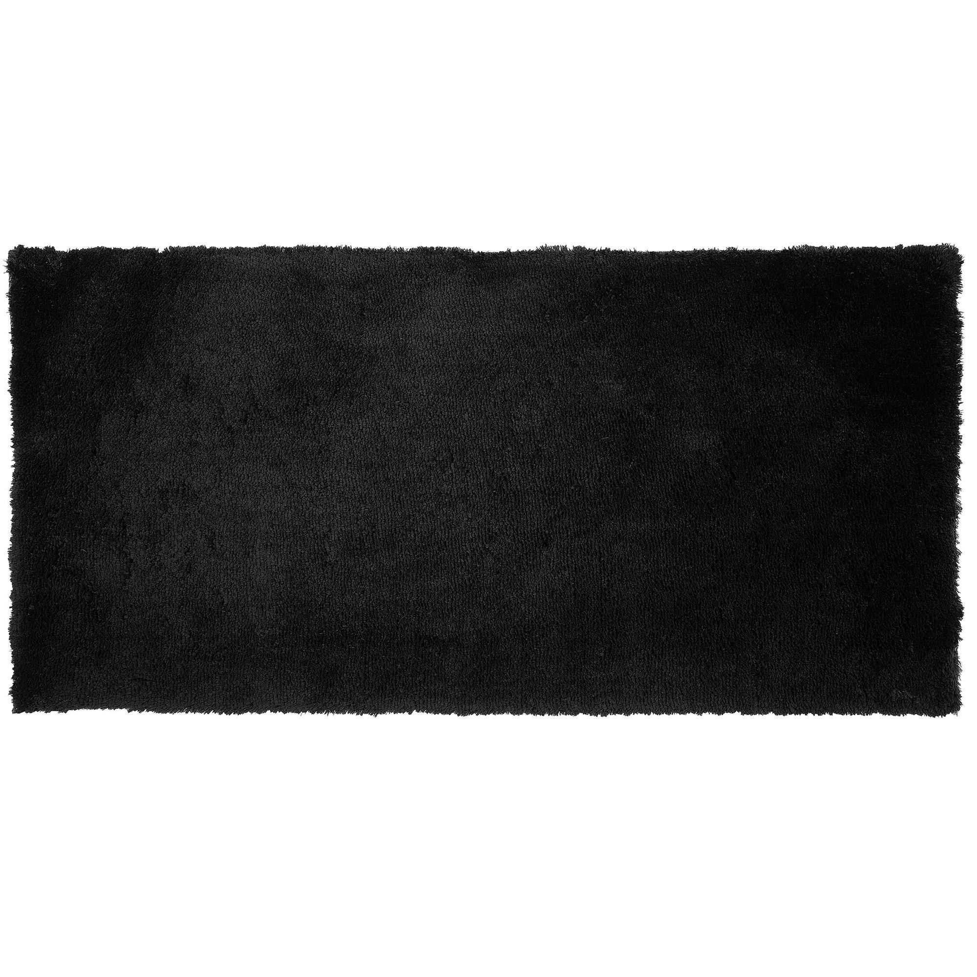 SHAGGY-TEPPICH Evren 150/80 cm - Schwarz, Kunststoff (80/150cm) - Beliani