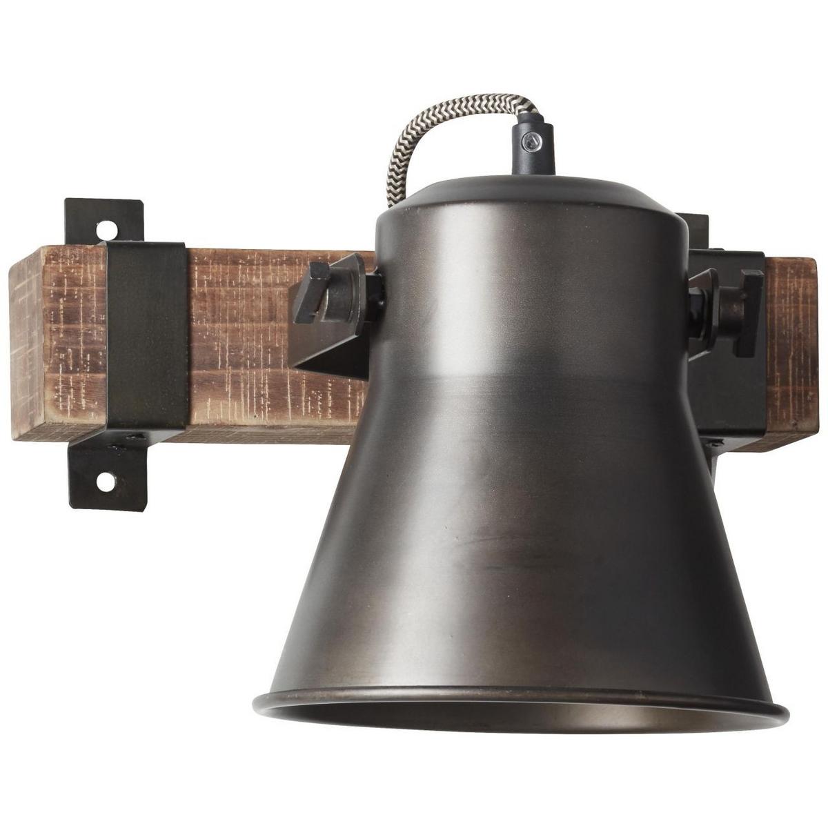 WANDSPOT Decca 85810/46 - Schwarz, Holz (24/17/25cm) - Brilliant