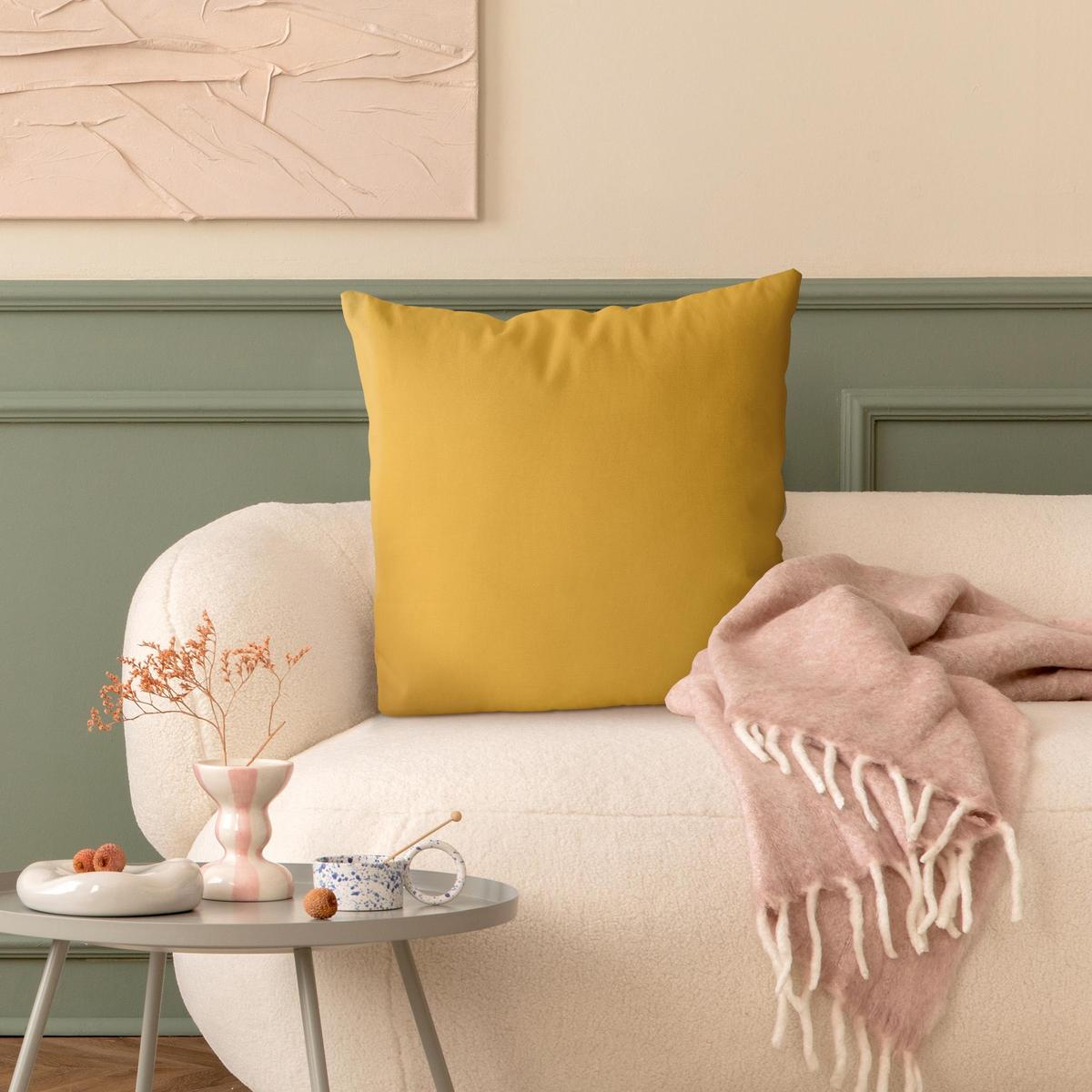 KISSENBEZUG Mighty Mango 40/40 cm - Gelb, Textil (40/40cm) - Bilderwelten