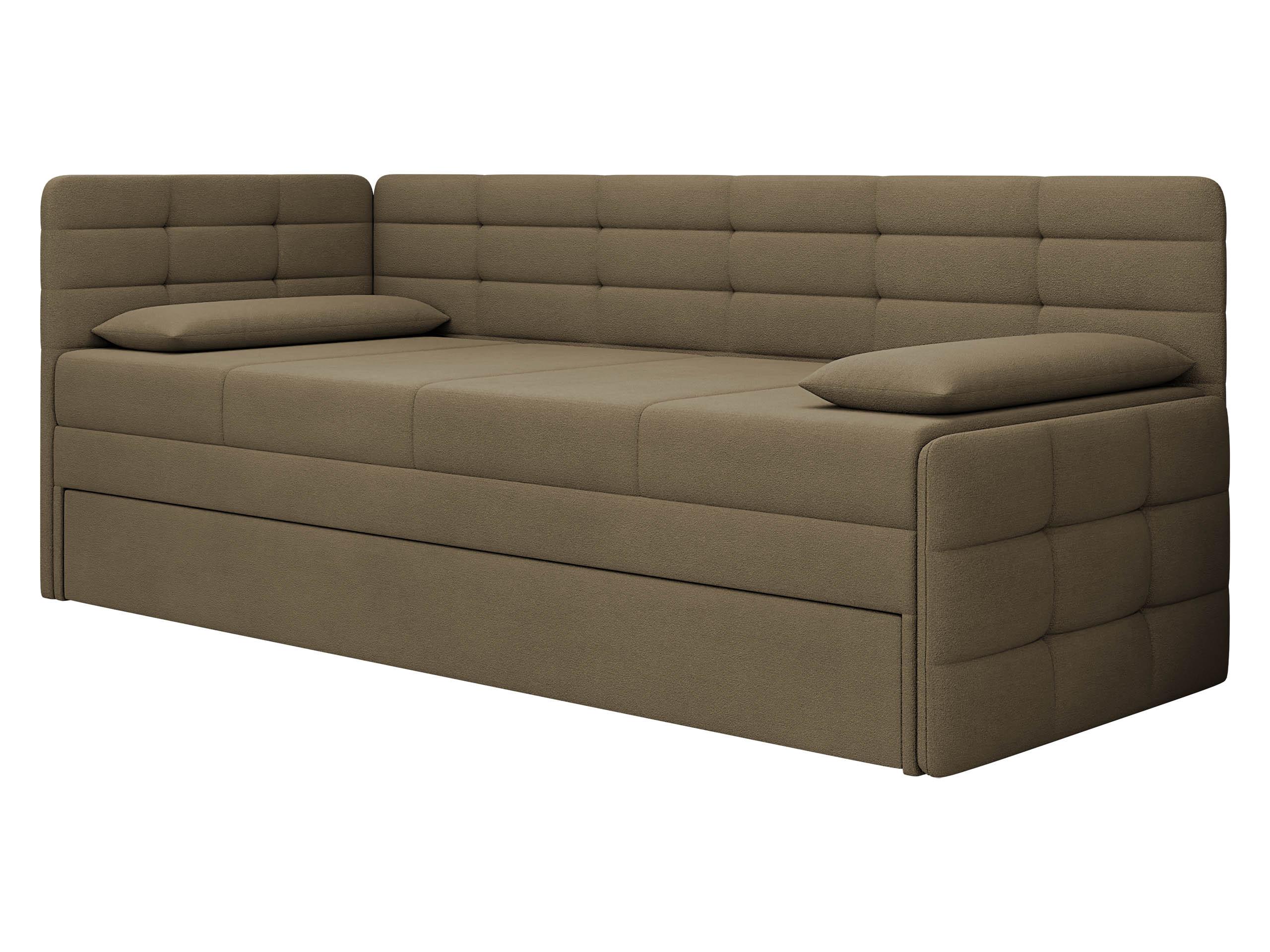 JUGENDBETT Sand - Schwarz/Braun, Holz/Kunststoff (162/189cm) - MIRJAN24