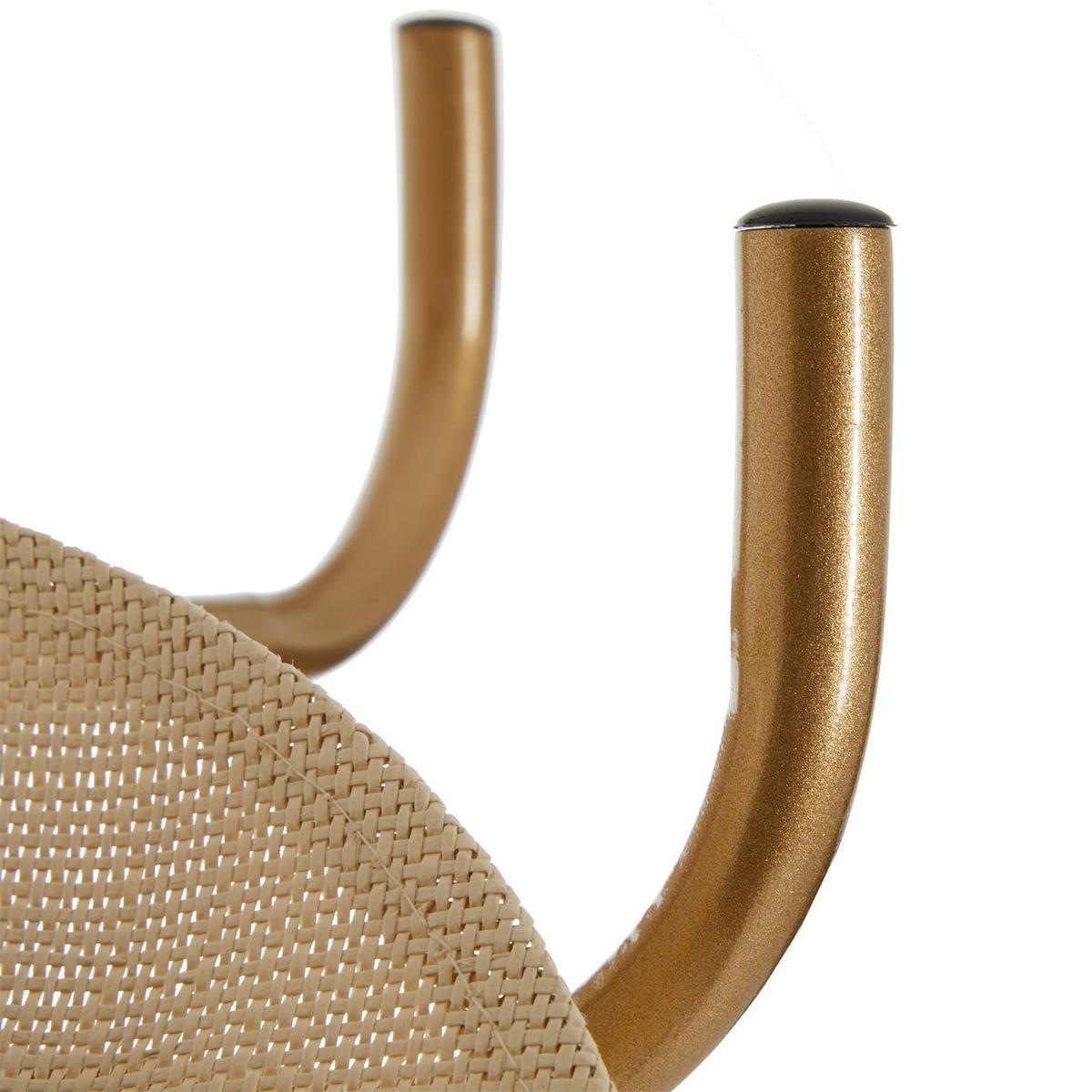 KLEIDERSTÄNDER KAKTUS gold - Goldfarben, Metall (49/177/49cm) - IDIMEX