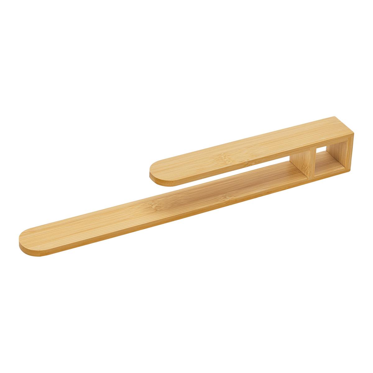 WAND-HANDTUCHHALTER Tønsberg - Naturfarben, Holz (38/4/5cm) - [en.casa]