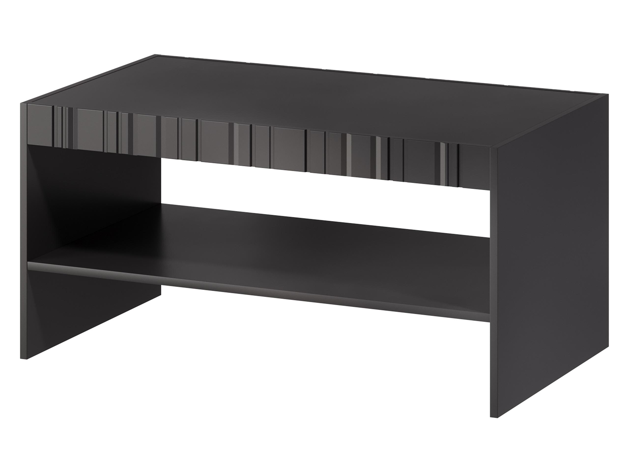 COUCHTISCH Isla - Schwarz, Holzwerkstoff (100/57/50cm) - MIRJAN24
