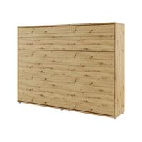 SCHRANKBETT Bed-Concept BC-04 140x200 - Eiche Artisan/Grau, Holz/Holzwerkstoff (140/200cm) - MIRJAN24