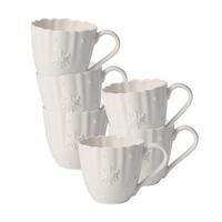 TASSEN Toy's Delight Royal Classic weiß 180 ml 6er Set - Weiß, Keramik (0.18L) - Villeroy & Boch