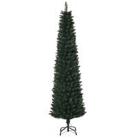 KÜNSTLICHER Weihnachtsbaum, 180 cm Christbaum mit 380 Spitzen für Weihnachten - Grün, Kunststoff (180cm) - HOMCOM