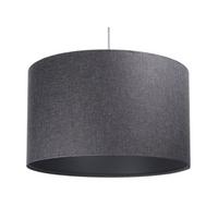 HÄNGELEUCHTE Grau 50/30 cm - Schwarz/Grau, Kunststoff (50/0.6/30cm) - ONZENO