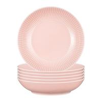 SUPPENTELLER Amina Rosé ø 21,2 cm 6er Set - Rosa, Keramik (21.2cm) - Seltmann Weiden