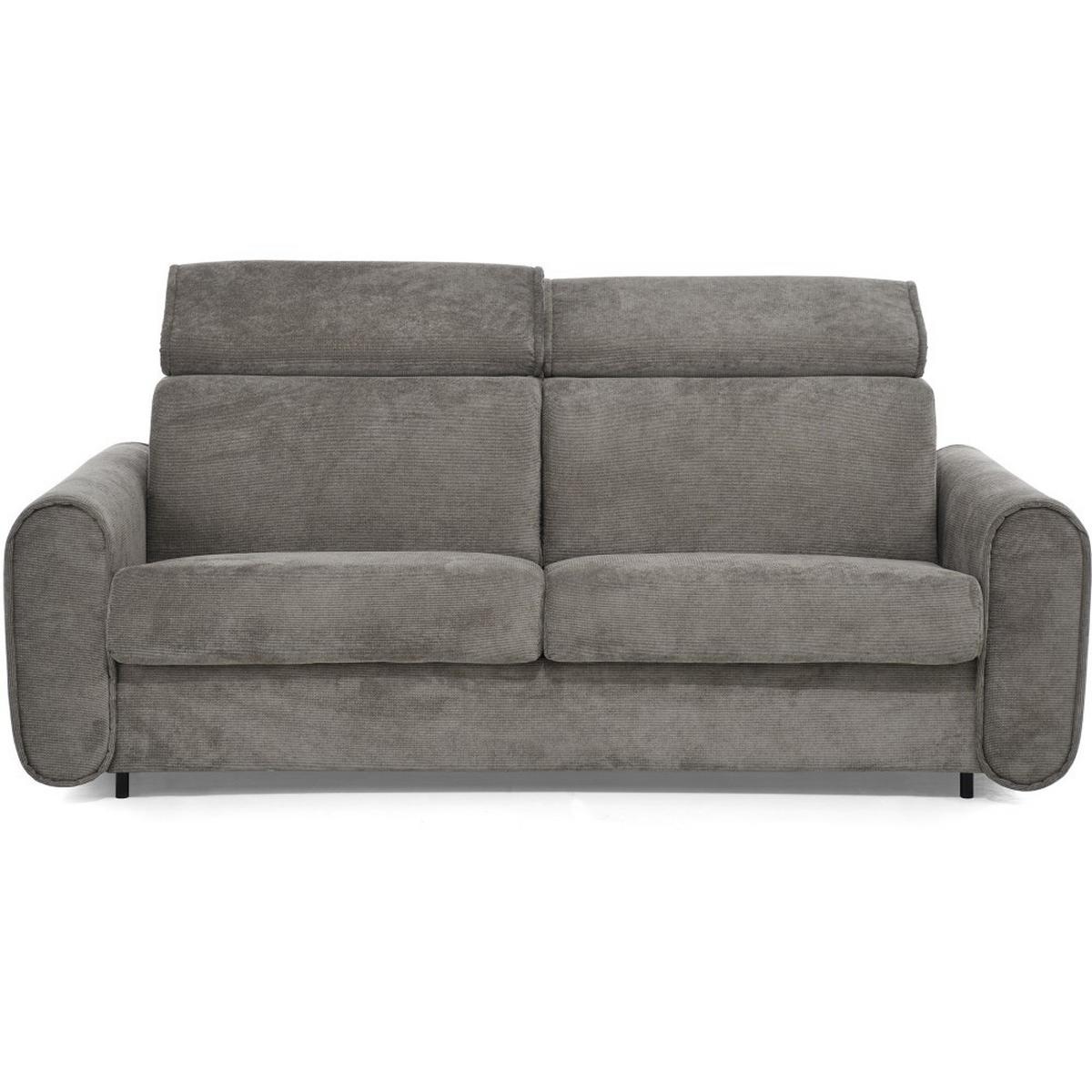 SCHLAFSOFA Pavarti mit italienischem Gestell, 140x195, Braun - Schwarz/Braun, Holzwerkstoff/Textil (194/88/100cm) - Beautysofa