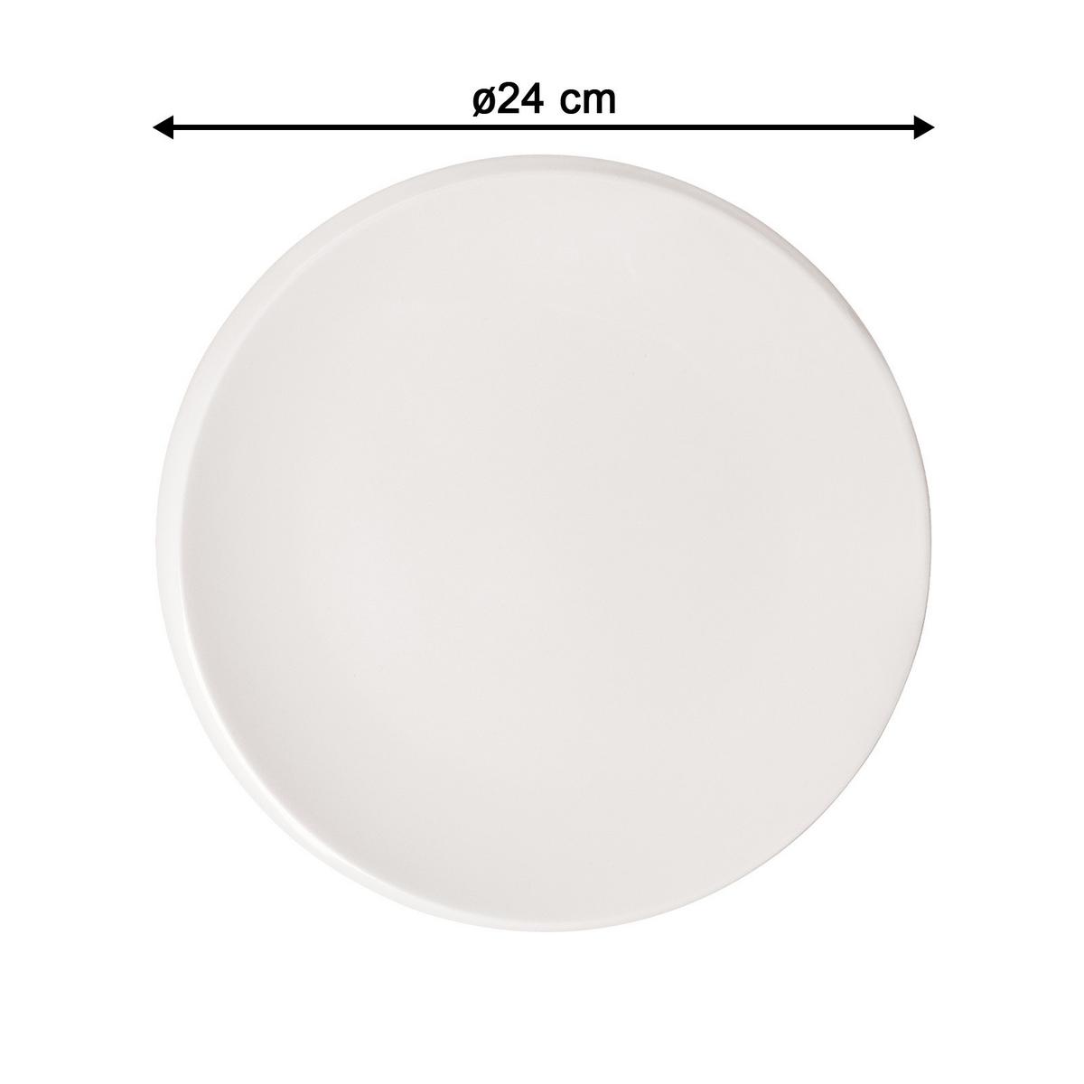 KOMBISERVICE NewMoon weiß 30-tlg. - Weiß, Keramik (2/2/2cm) - Villeroy & Boch