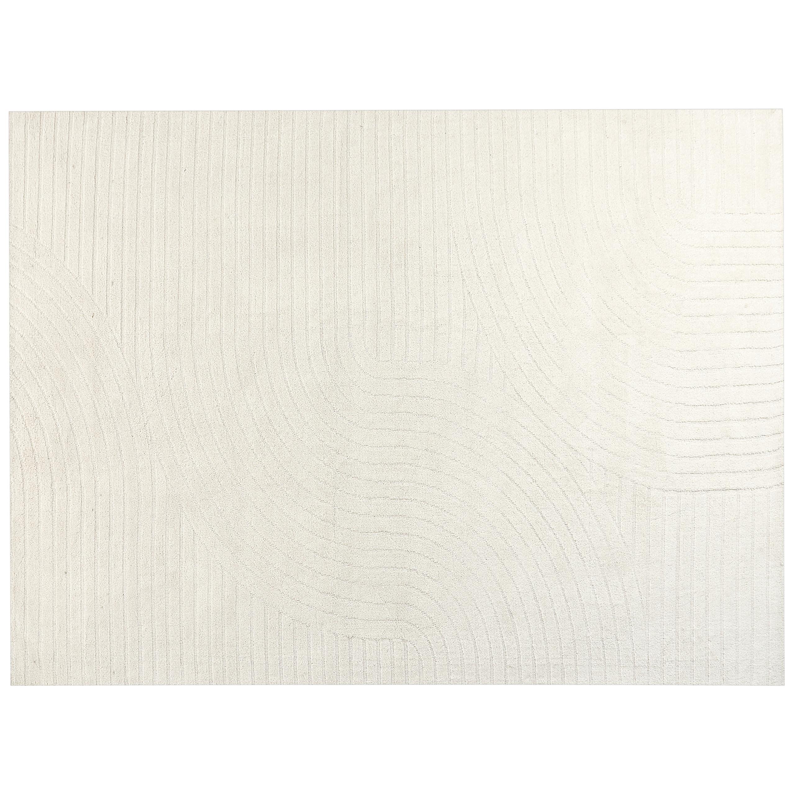 KURZFLOR-TEPPICH Beige 300/400 cm Dagari - Beige, Textil (300/400cm) - Beliani
