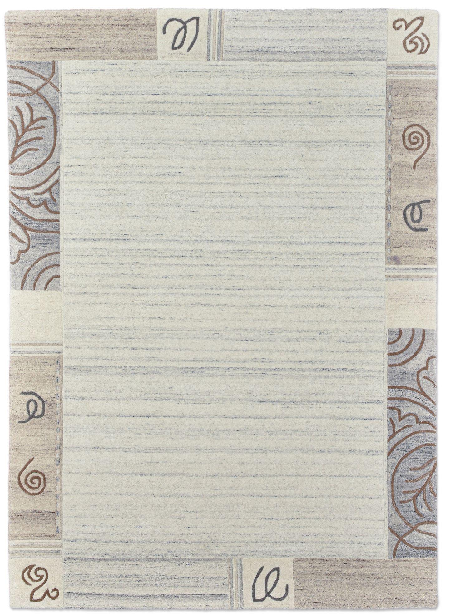 TUFTTEPPICH Royal Natur 120x180 cm - Grau, Textil (120/180cm) - THEKO