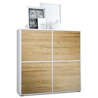 HIGHBOARD Cuba Türen in Eiche Natur - Eichefarben, Holzwerkstoff (104/105.5/35.5cm) - Vladon