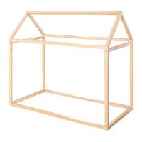 HAUSBETT 70 x 140 cm Montessori Bambus - Naturfarben, Holzwerkstoff (70/140cm) - Roba