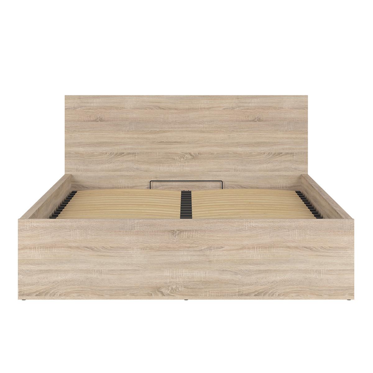 BOXBETT 160/200 Edwin Holz - Braun, Holzwerkstoff (160/200cm) - Petits-meubles