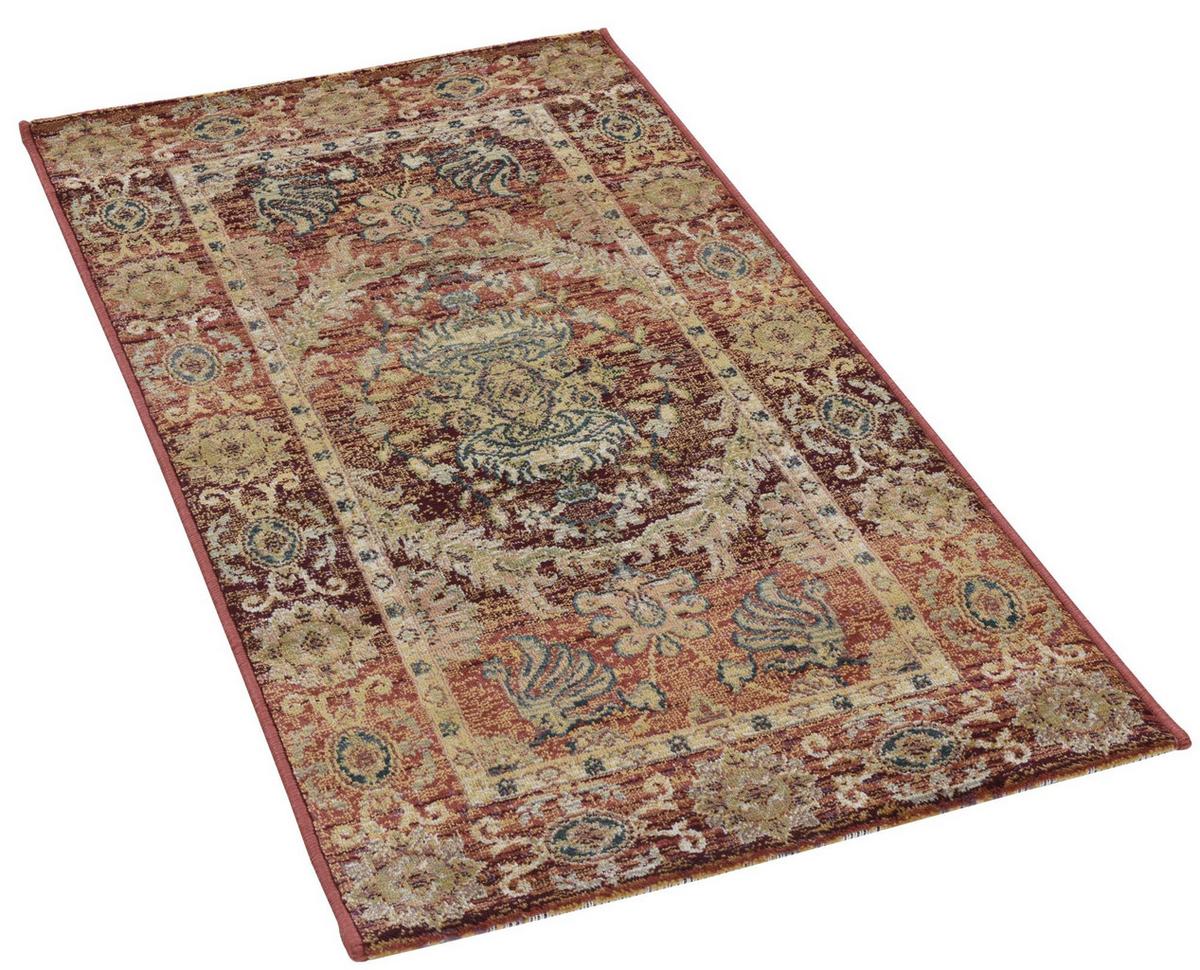 WEBTEPPICH Gabiro 3070 160x235 cm - Rostfarben, Textil (160/235cm) - THEKO