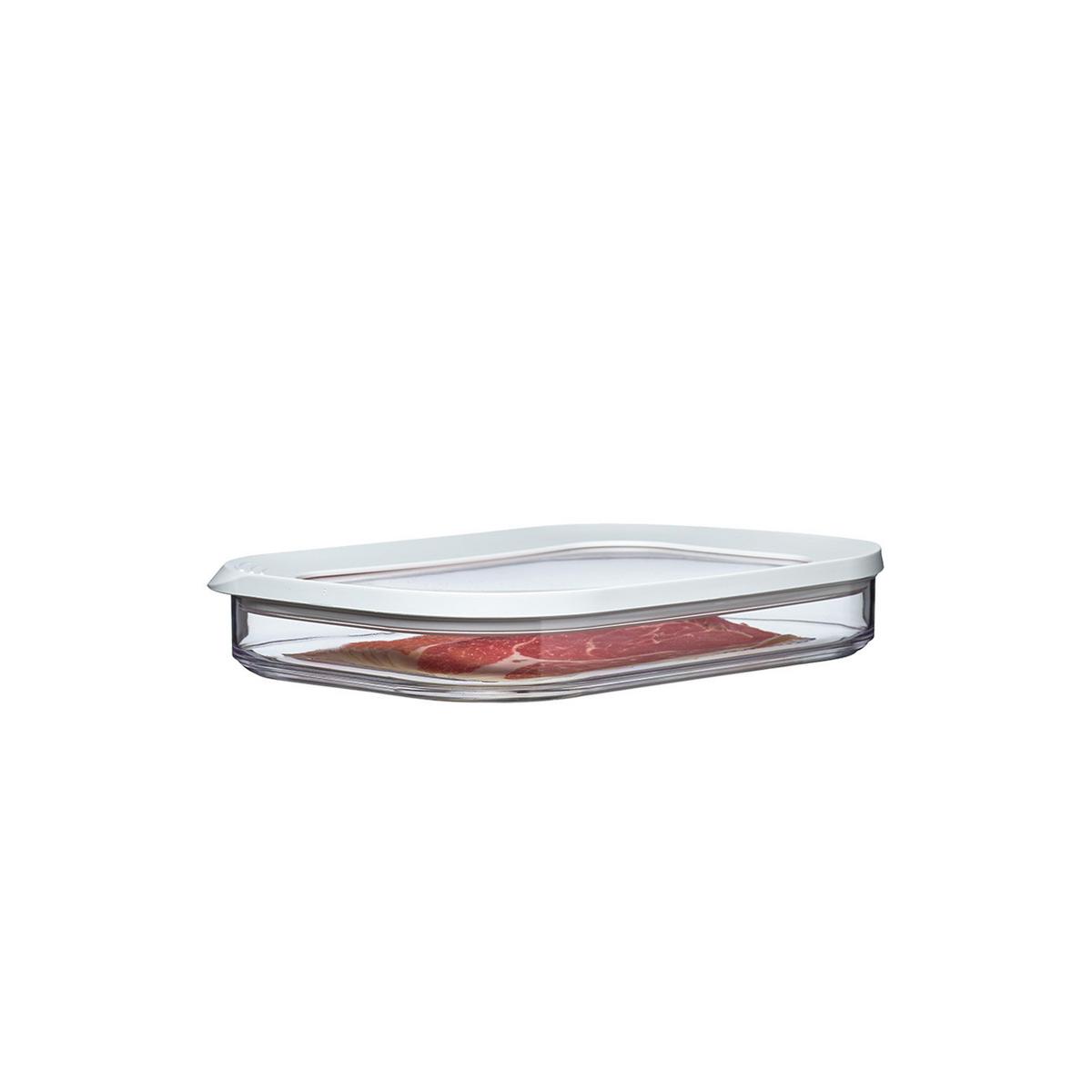 AUFSCHNITTDOSEN Modula transparent 550 ml 2er Set - Transparent, Kunststoff (16/3.7/2cm) - Mepal