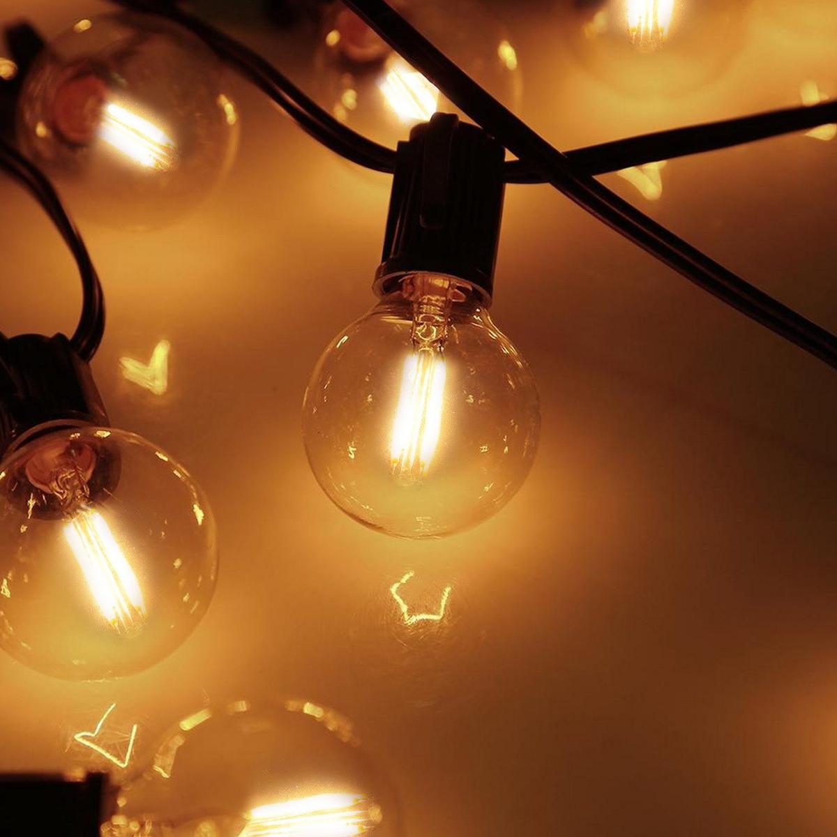 LED-LEUCHTMITTEL Amalfrieda II 8/8/12.5cm(6er-set) - Transparent, Glas (8/12.5cm) - Nettlife