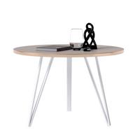 COUCHTISCH RIO mit goldener Kante – Kaschmir - Kaschmir, Holzwerkstoff (67/67/45cm) - Idohome