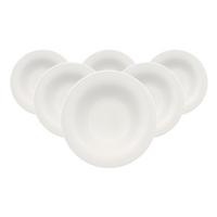 SUPPENTELLER New Cottage Basic weiß ø 23,1 cm 6er Set - Weiß, Keramik (23.1cm) - Villeroy & Boch