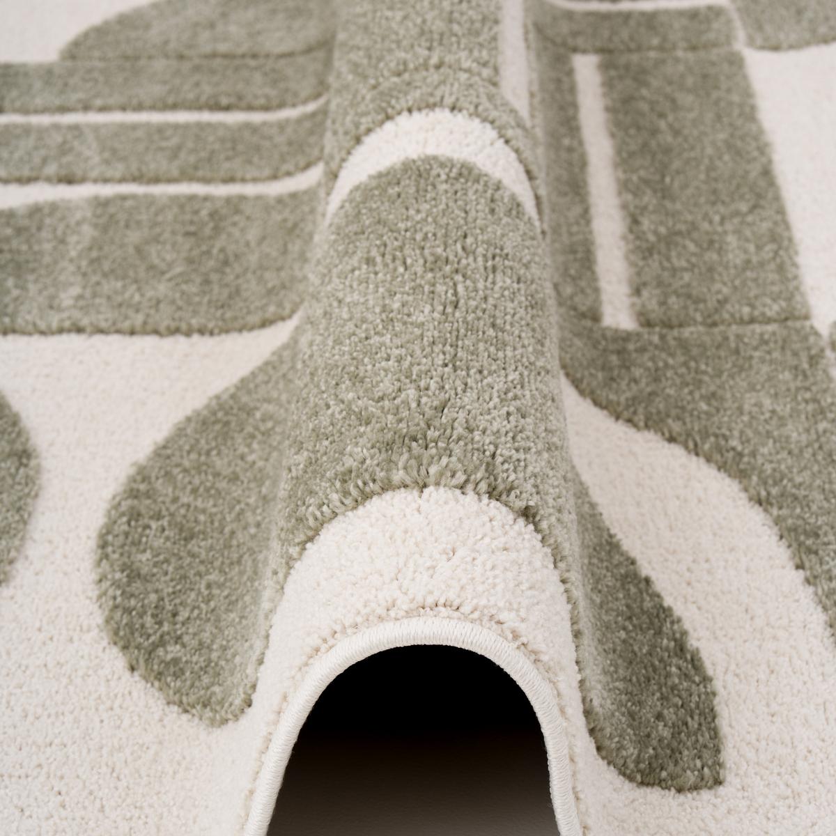 DESIGNER TEPPICH NOSY MODERN - Grün, Textil (120/170cm) - Pergamon