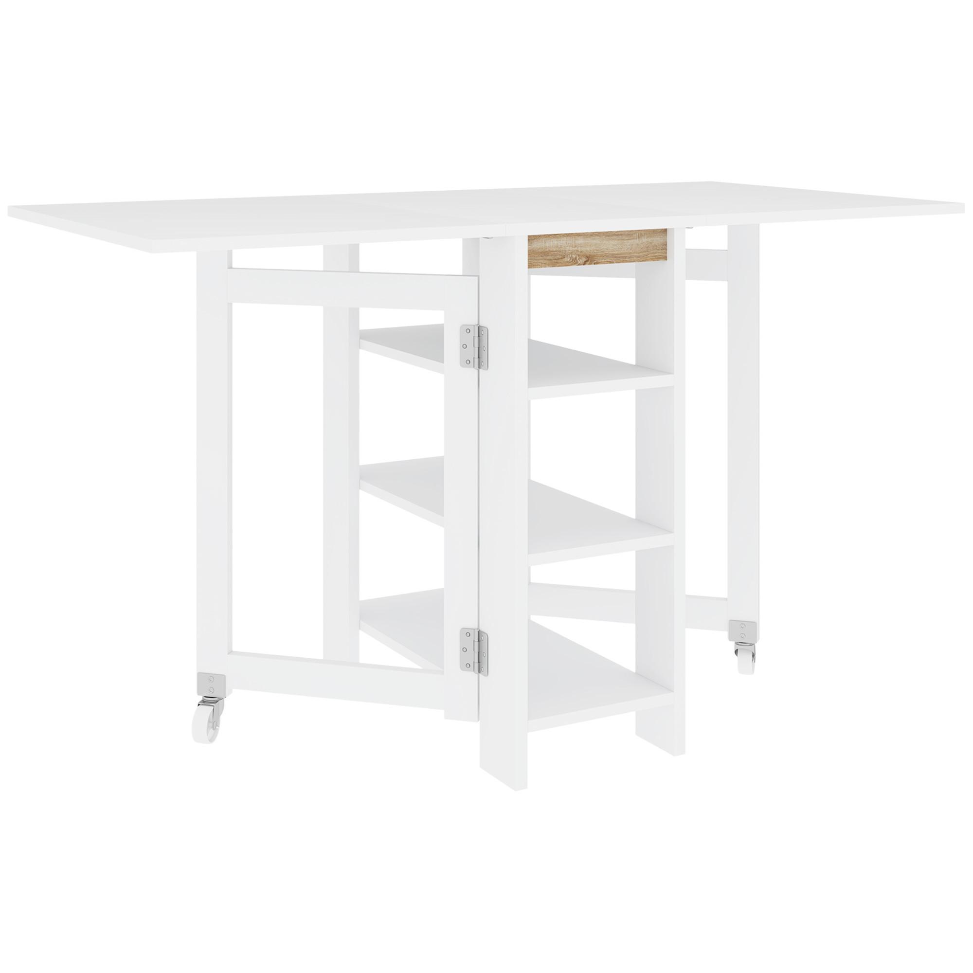 ESSTISCH Yvorn 120/60/75 cm - Weiß, Holz (120/60/75cm) - ZMH