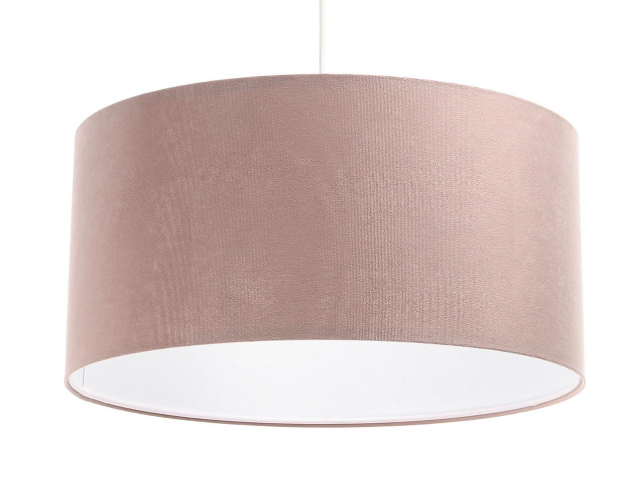 HÄNGELEUCHTE Rosa 30/20 cm - Pink/Weiß, Kunststoff (30/0.6/20cm) - ONZENO