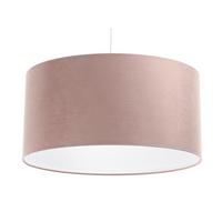 HÄNGELEUCHTE Rosa 30/20 cm - Pink/Weiß, Kunststoff (30/0.6/20cm) - ONZENO