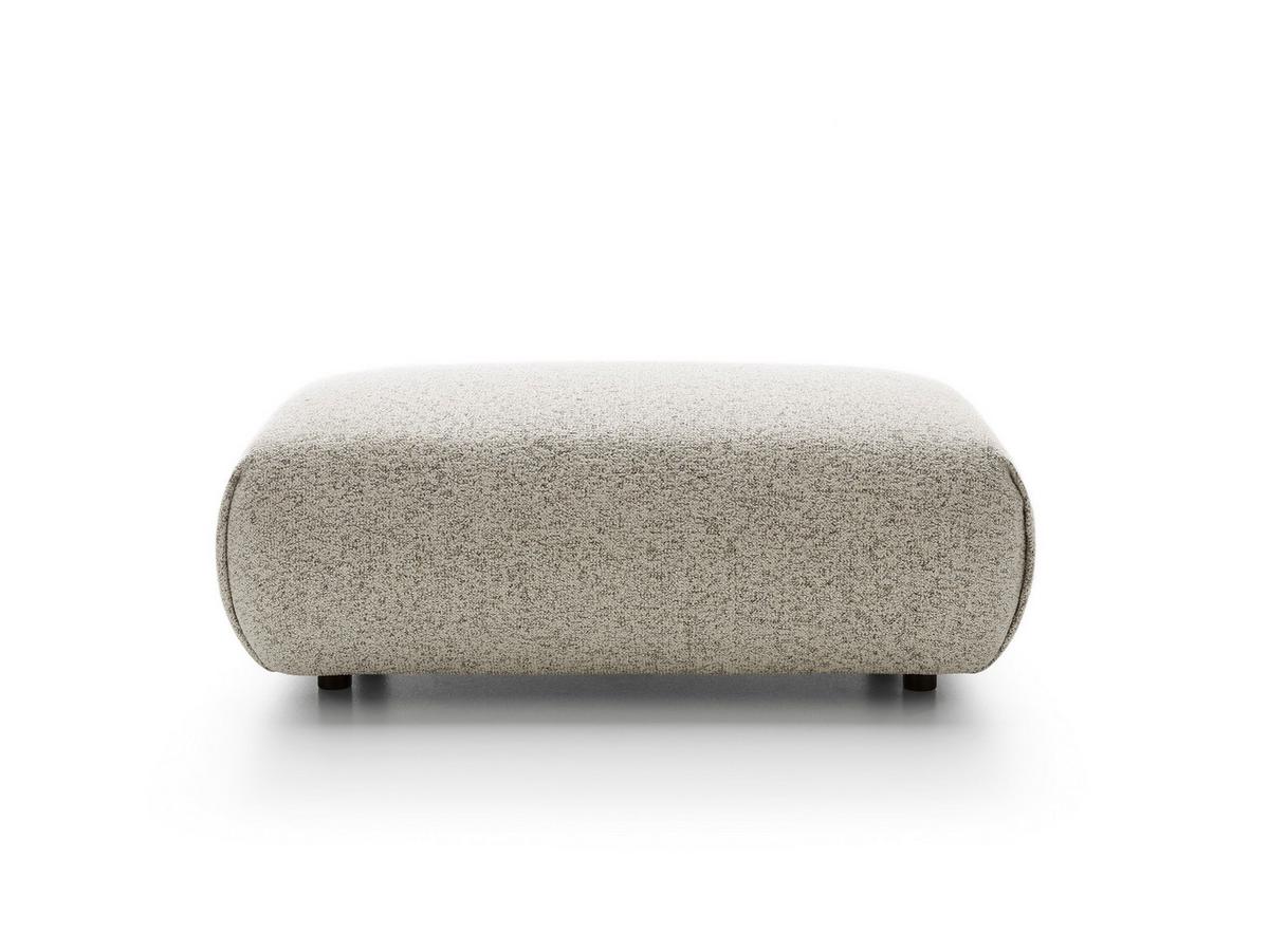 MASSENO Sitzhocker ZEST, Modern Polsterhocker, Fußhocker Beige - Beige, Holzwerkstoff/Kunststoff (70/42/113cm) - MASSENO