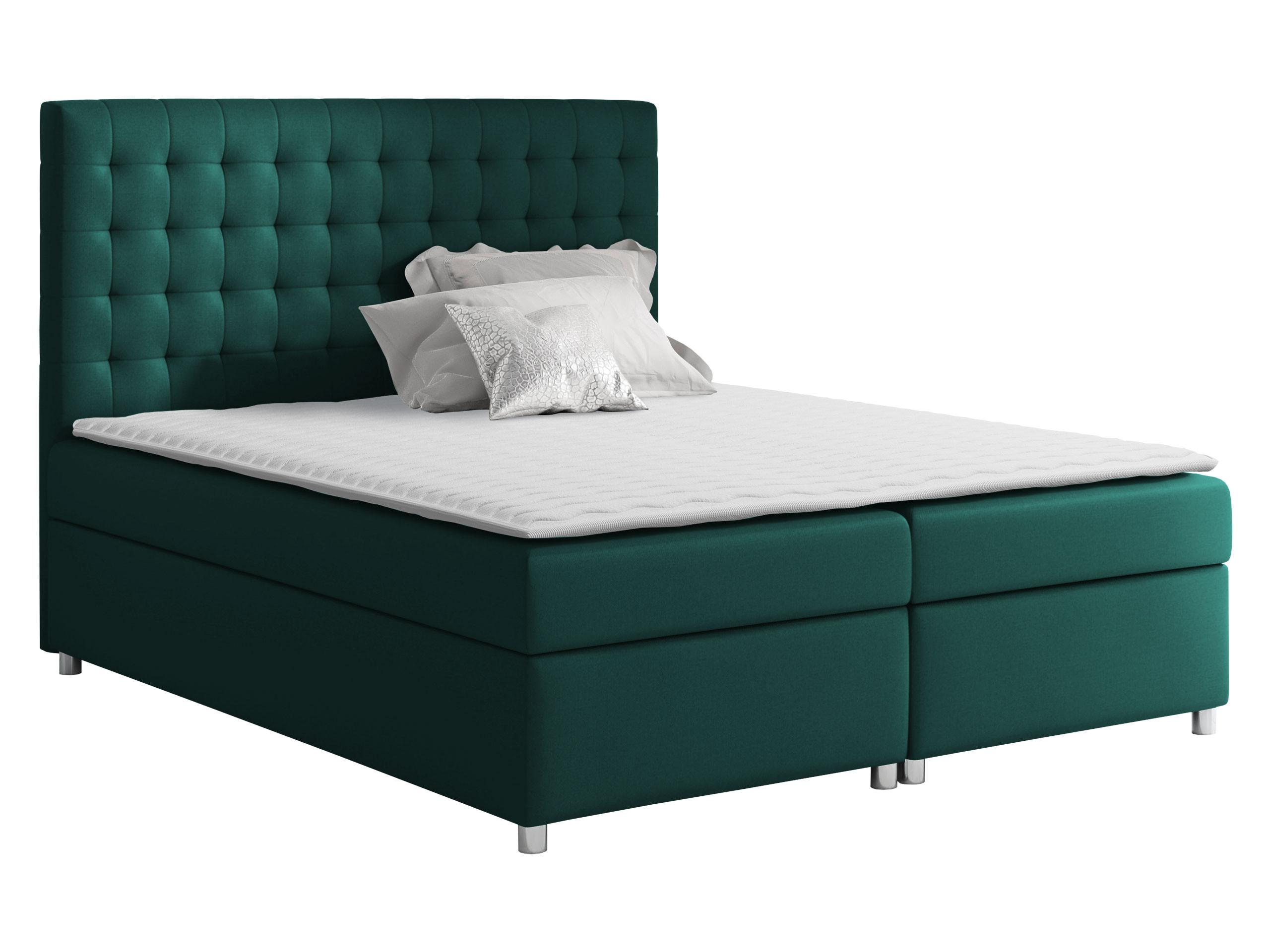 BOXBETT Asti - H3 - Türkis, Holz (120/200cm) - MIRJAN24