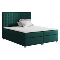 BOXBETT Asti - H3 - Türkis, Holz (180/200cm) - MIRJAN24